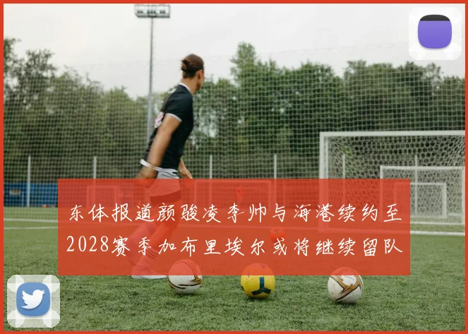 东体报道颜骏凌李帅与海港续约至2028赛季加布里埃尔或将继续留队