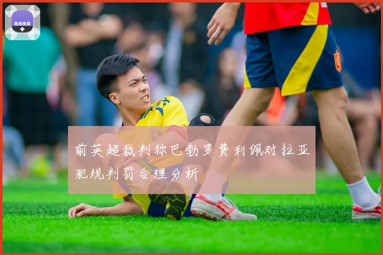 前英超裁判称巴勃罗费利佩对拉亚犯规判罚合理分析